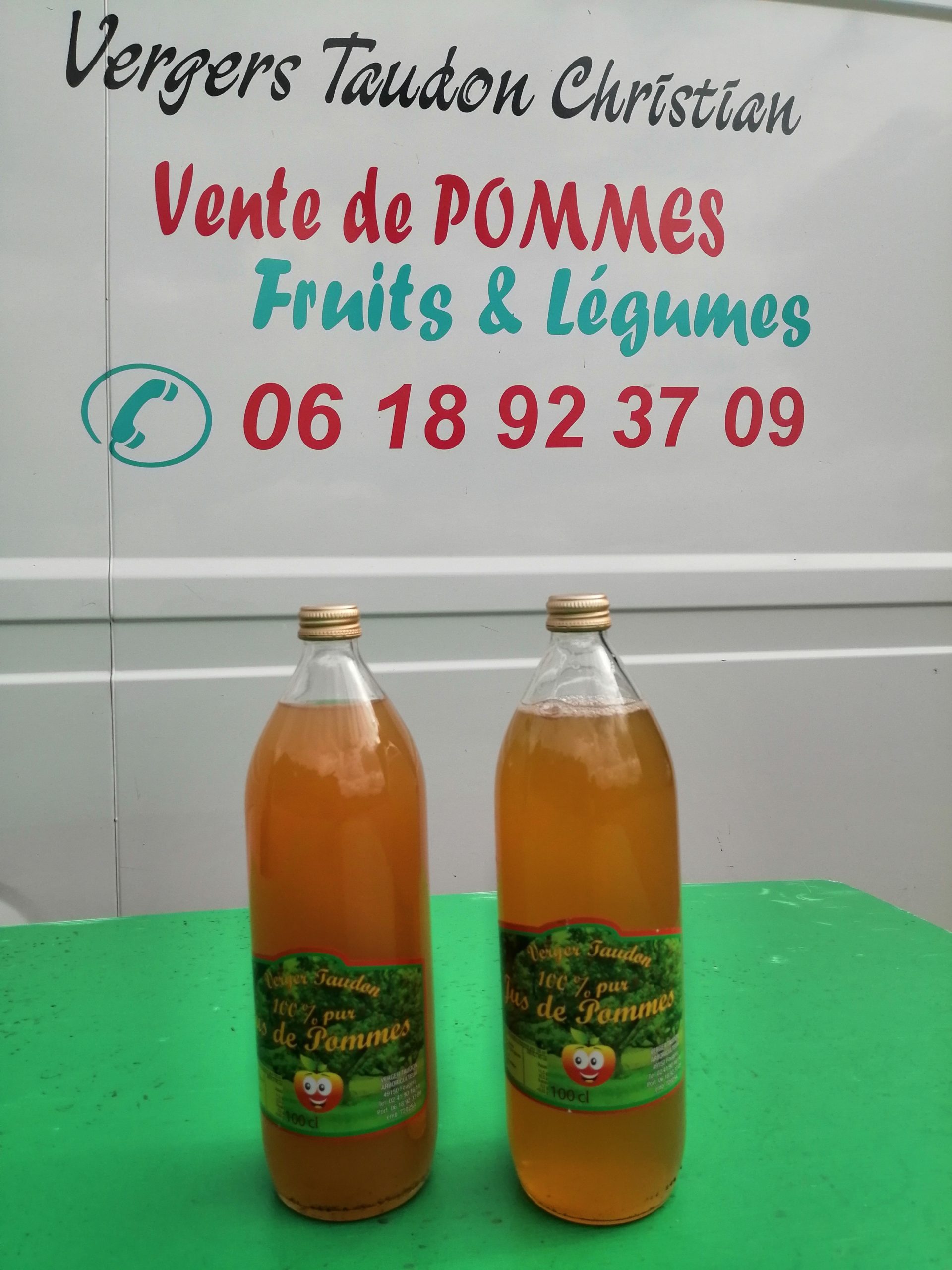 Producteur pommes Maine et Loire